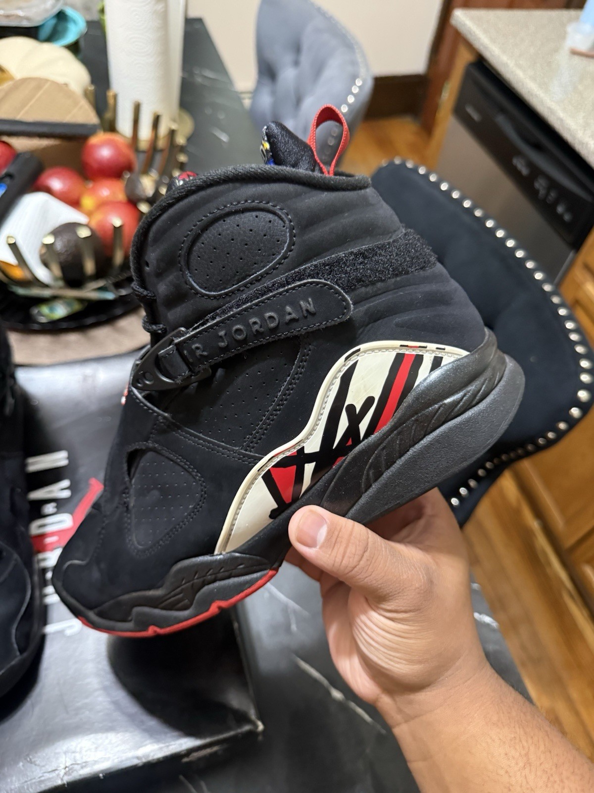 Jordan 8 Retro Mid Playoff Size 10.5 Good Condition