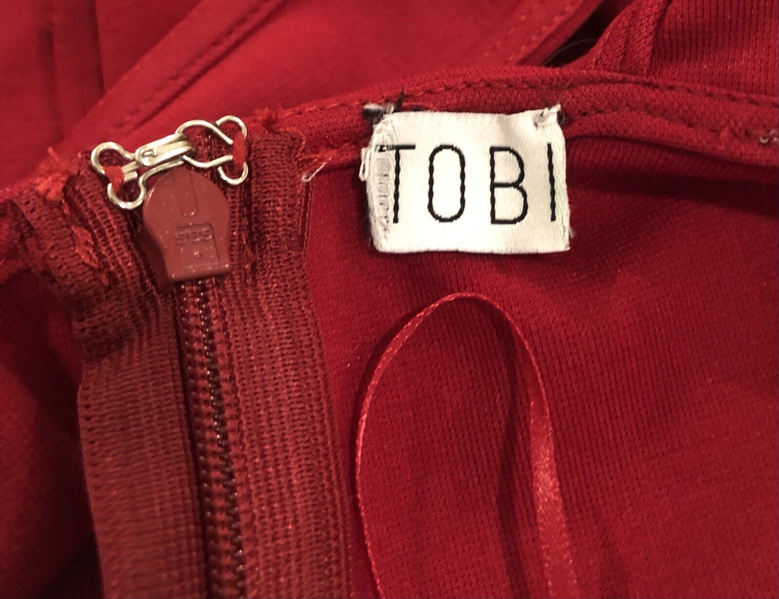 NWT TOBI Old Money Quiet Luxury Mob Wife Glam Open Back Coast Preppy Size XS