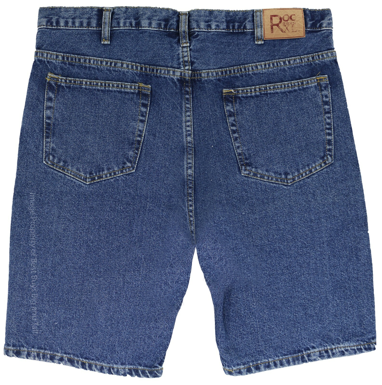 Big & Tall Men’s Sizes 42 – 66 Denim Shorts 5-Pocket by ROCXL
