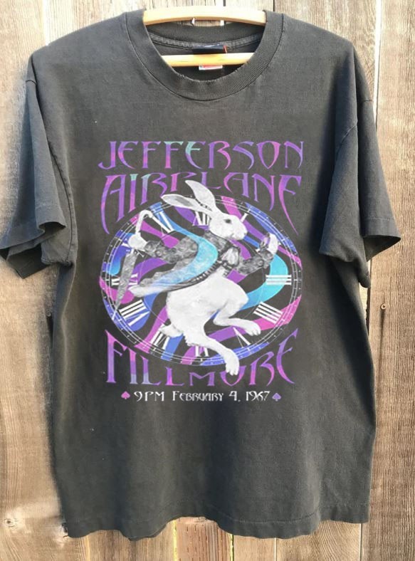 Jefferson Airplane Band Classic Style Charcoal Unisex T shirt S-5XL KH17958