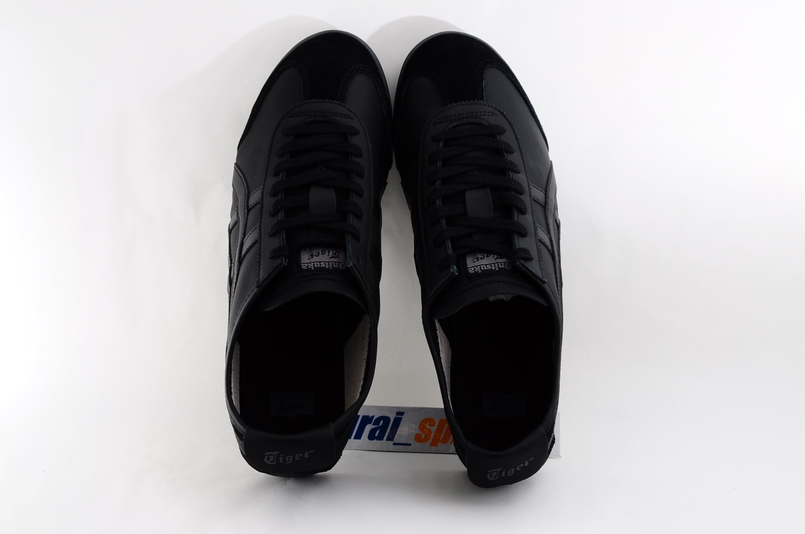 Onitsuka Tiger Genuine MEXICO 66 1183C102 BLACK /BLACK US Buyer No Import duties