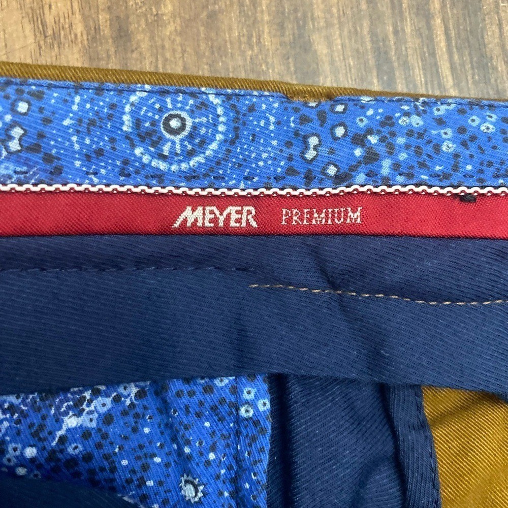 Meyer Premium Germany men’s tan pants 34×28