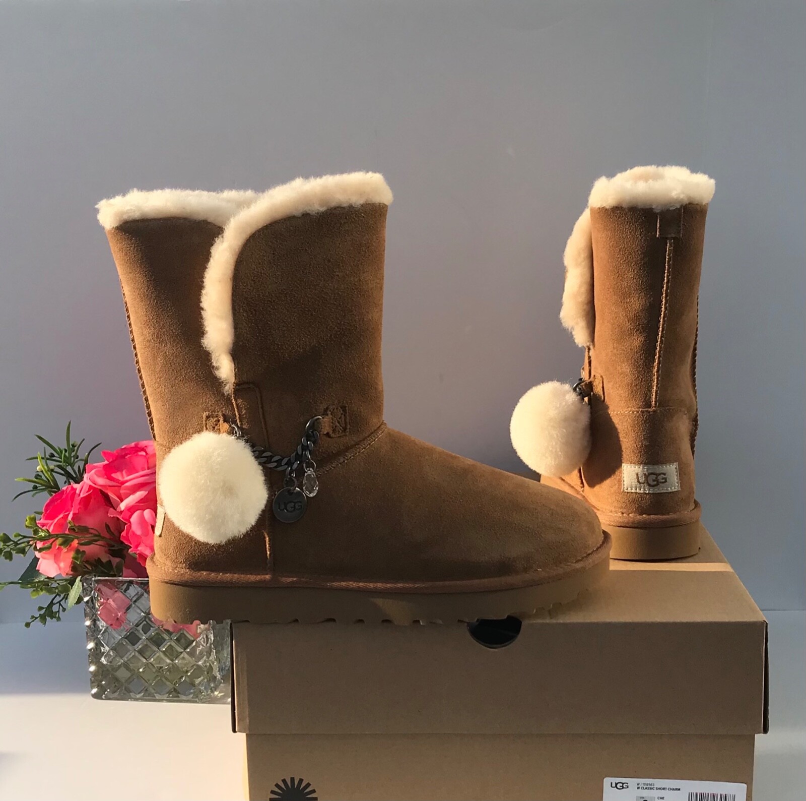 UGG Classic Short Charm Boots