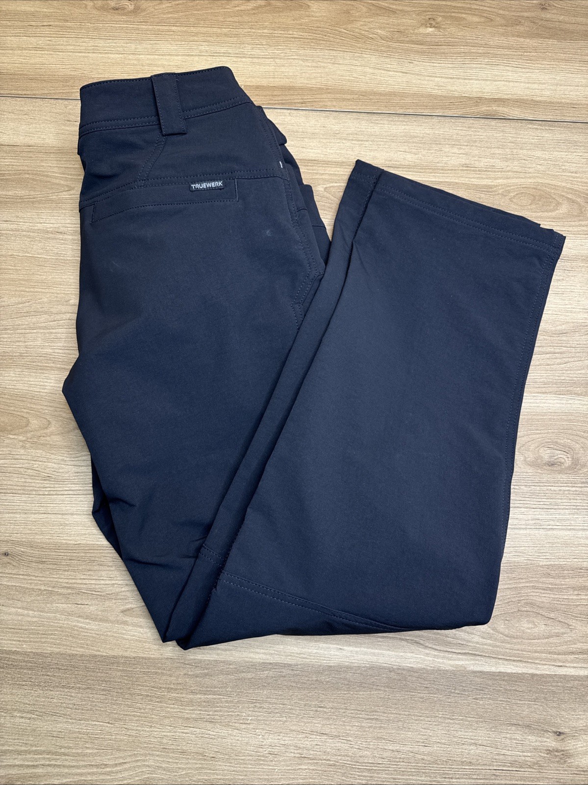 Truewerk T2 Cargo Utility Black 34×32 Tech Workwear Pants Gorpcore Mens EUC