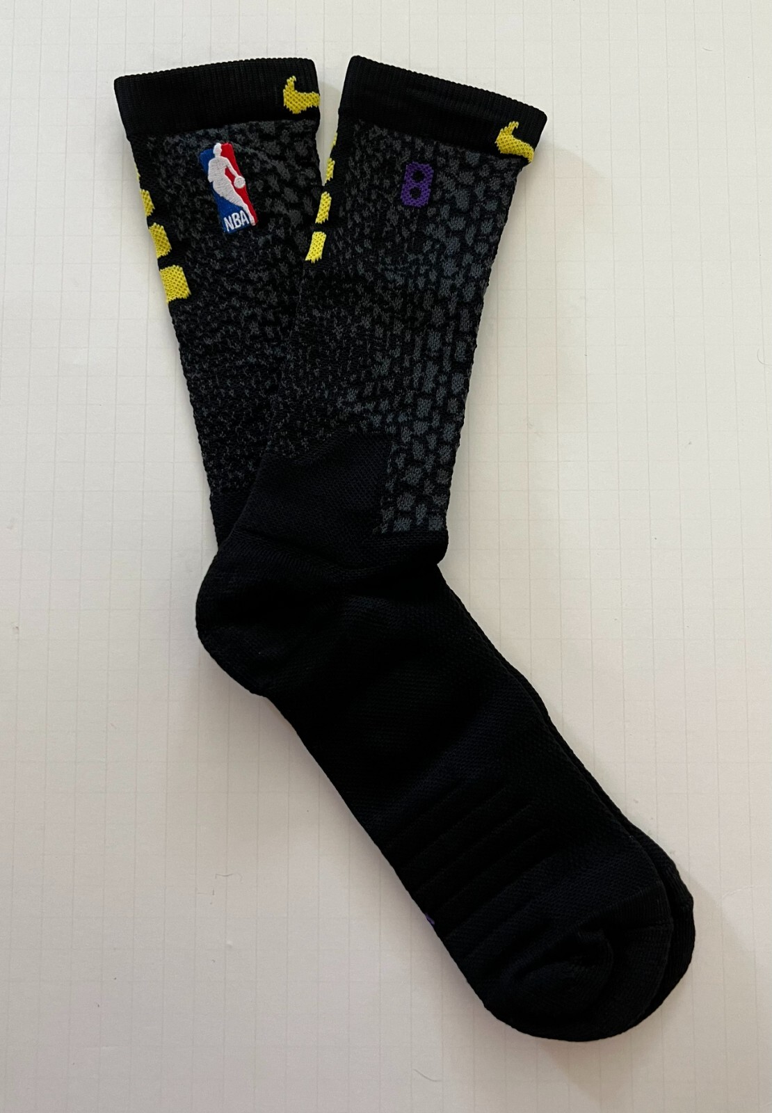 Nike NBA ELITE Crew Basketball Socks DRI-FIT Size Large. Many Designs & Colors