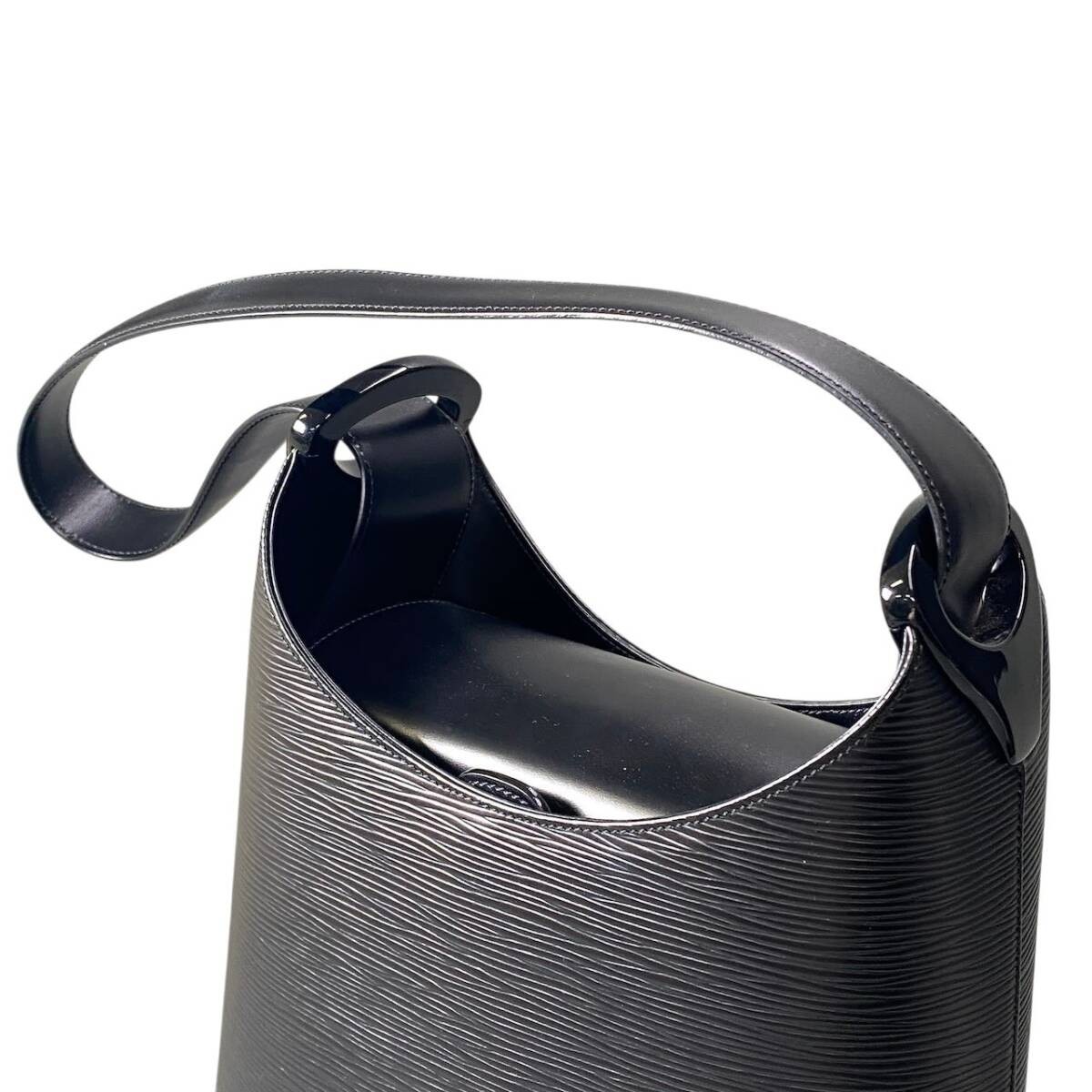 E26 LOUIS VUITTON M52812 Shoulder Bag Welso Black Epi Women Ta1