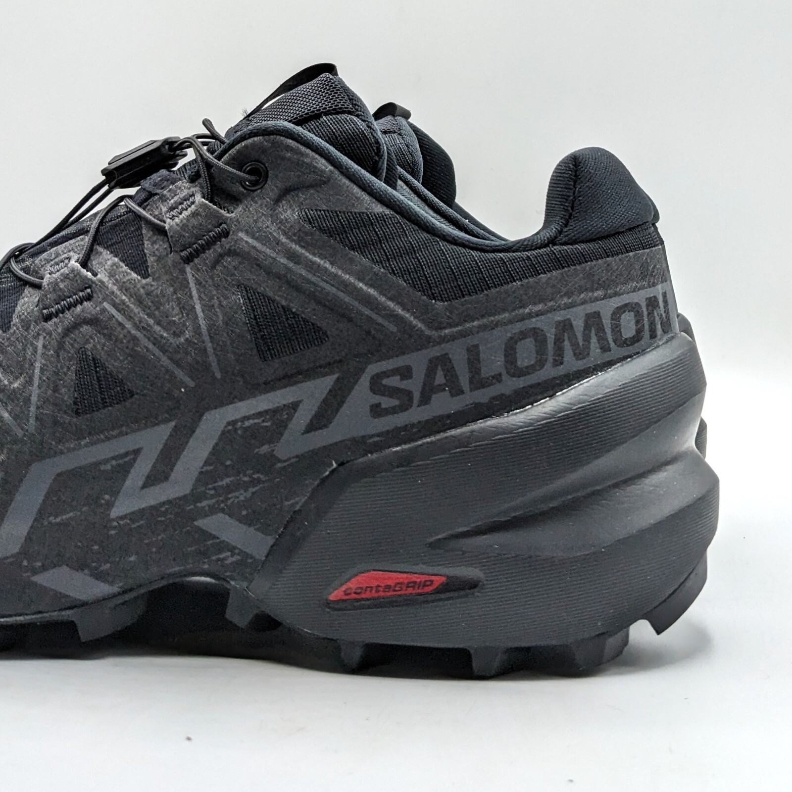 Salomon “Speedcross 6” Women’s Moderate Terrain Running Shoe [Black/Phantom] NEW