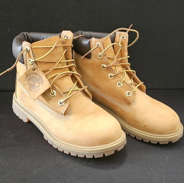 Timberland Men’s Premium 6 Inch Waterproof Boots JL3 Brown Size US:5 [B-3]