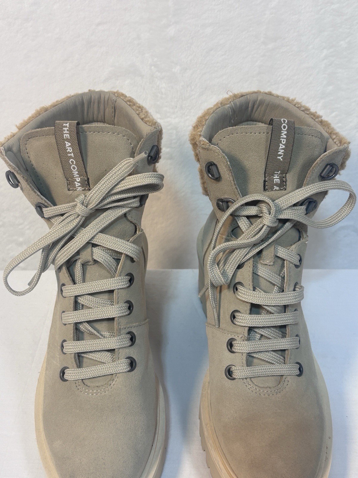 THE ART COMPANY 1702 Lux Suede Brugge Boots Women MADE IN SPAIN EU38 US 7.5