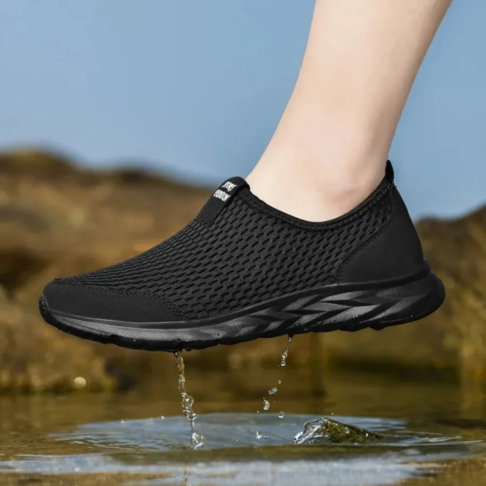 Men’s Casual Slip on Shoes Athletic Running Outdoor GYM Sneakers Tennis Walking.