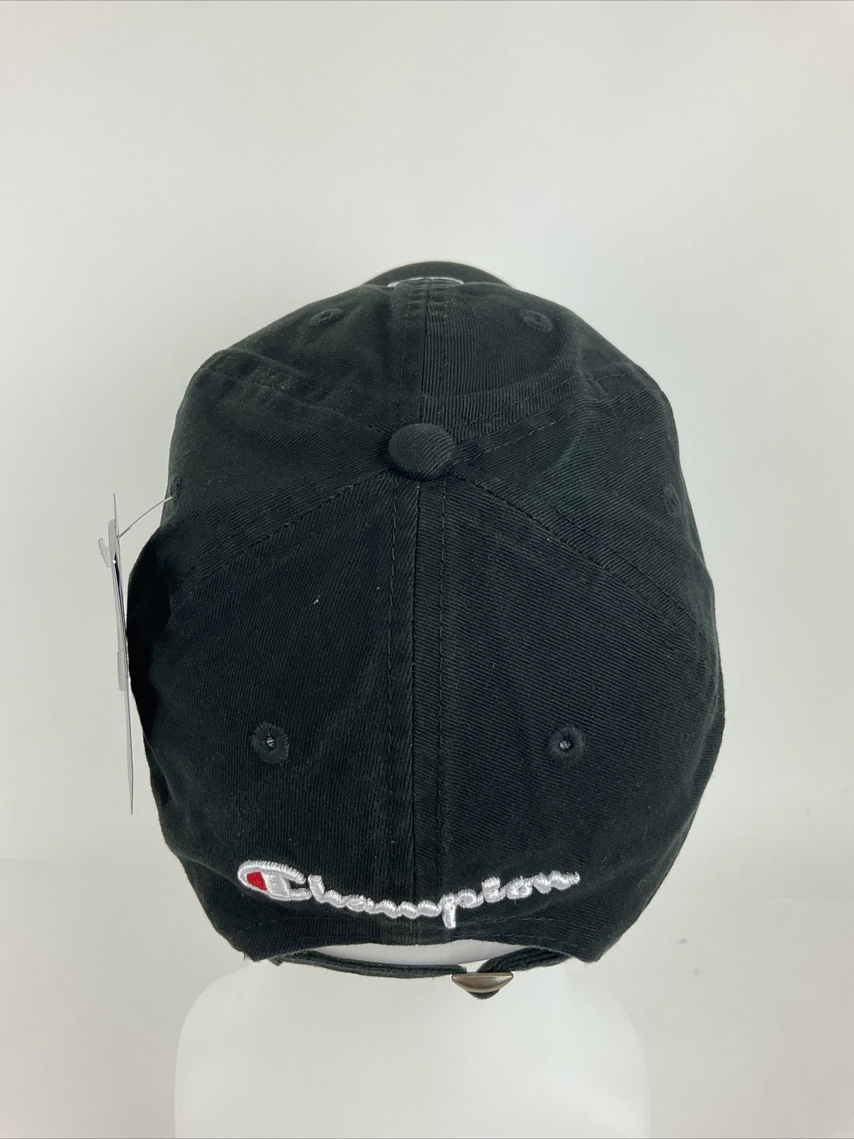 Champion hat cap “C” Logo Embroidered Black Adjustable One Size black