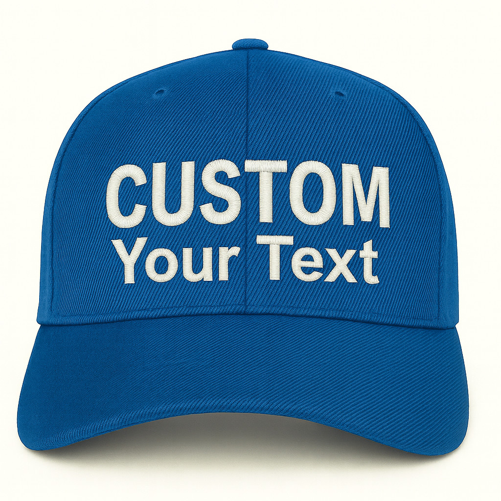 Custom Embroidered Baseball Cap Personalized Text Dad Hat with Your Own Message