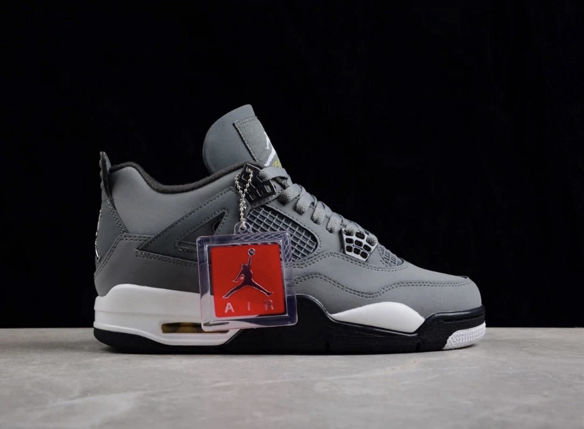 Jordan 4 “Cool Grey” Retro Basketball Shoes Men’s Mid Top US Size 11