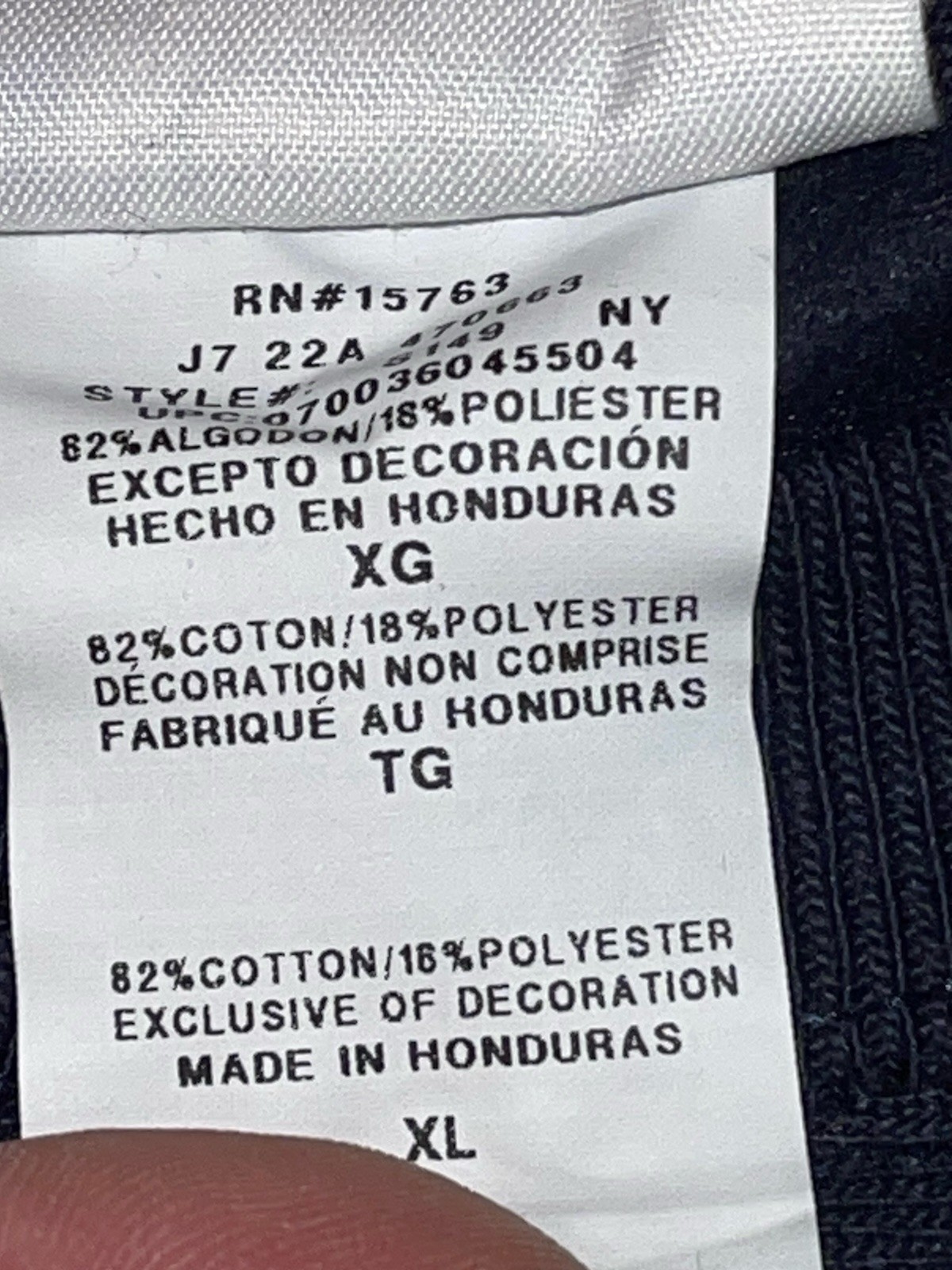 Champion Reverse Weave Goldman Sachs Asset Management Black Sweatshirt XL/2XL
