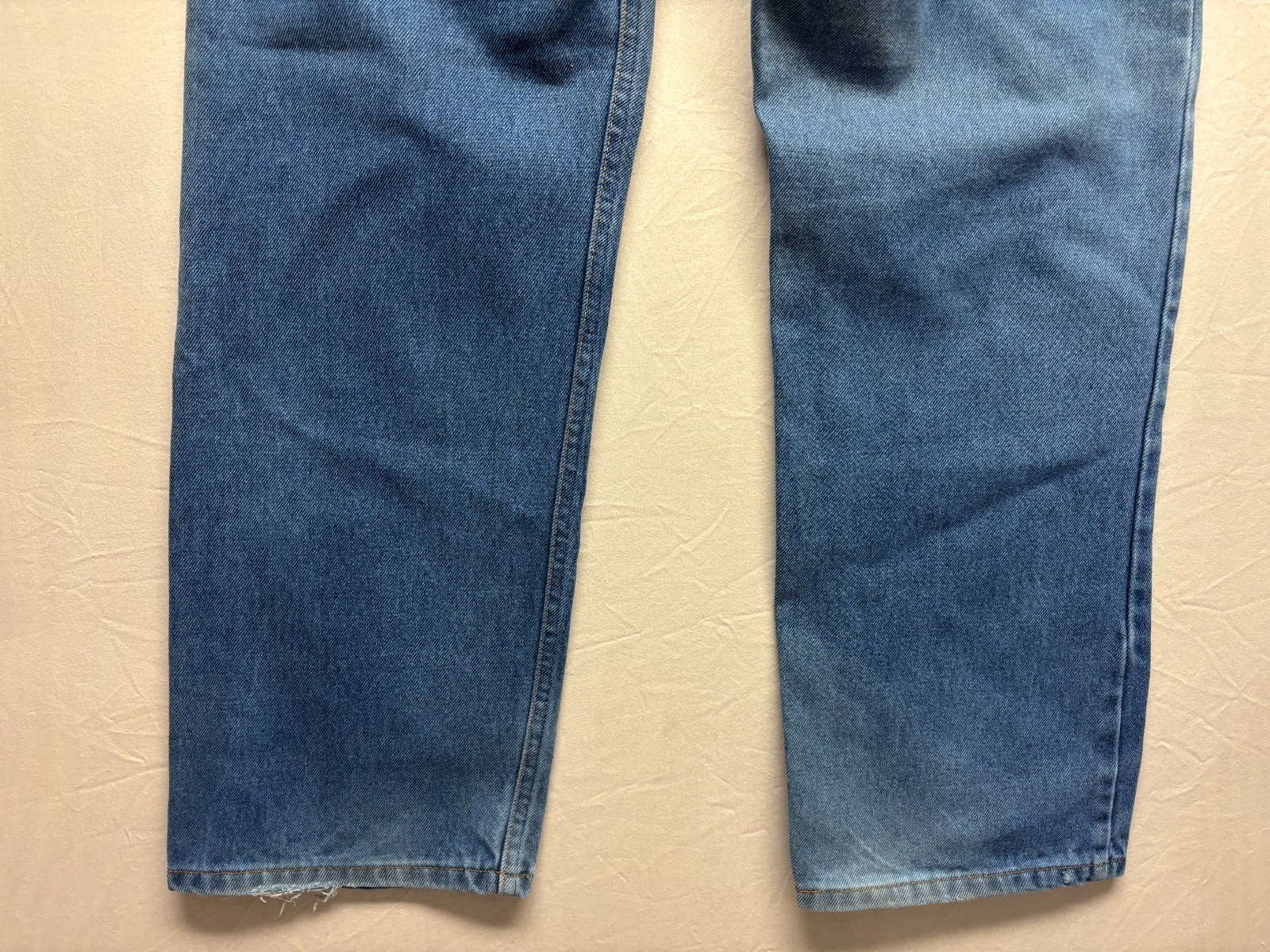 Levi’s Jeans Mens Blue Denim Stretch 5-Pockets Straight Leg Regular Fit 38×30
