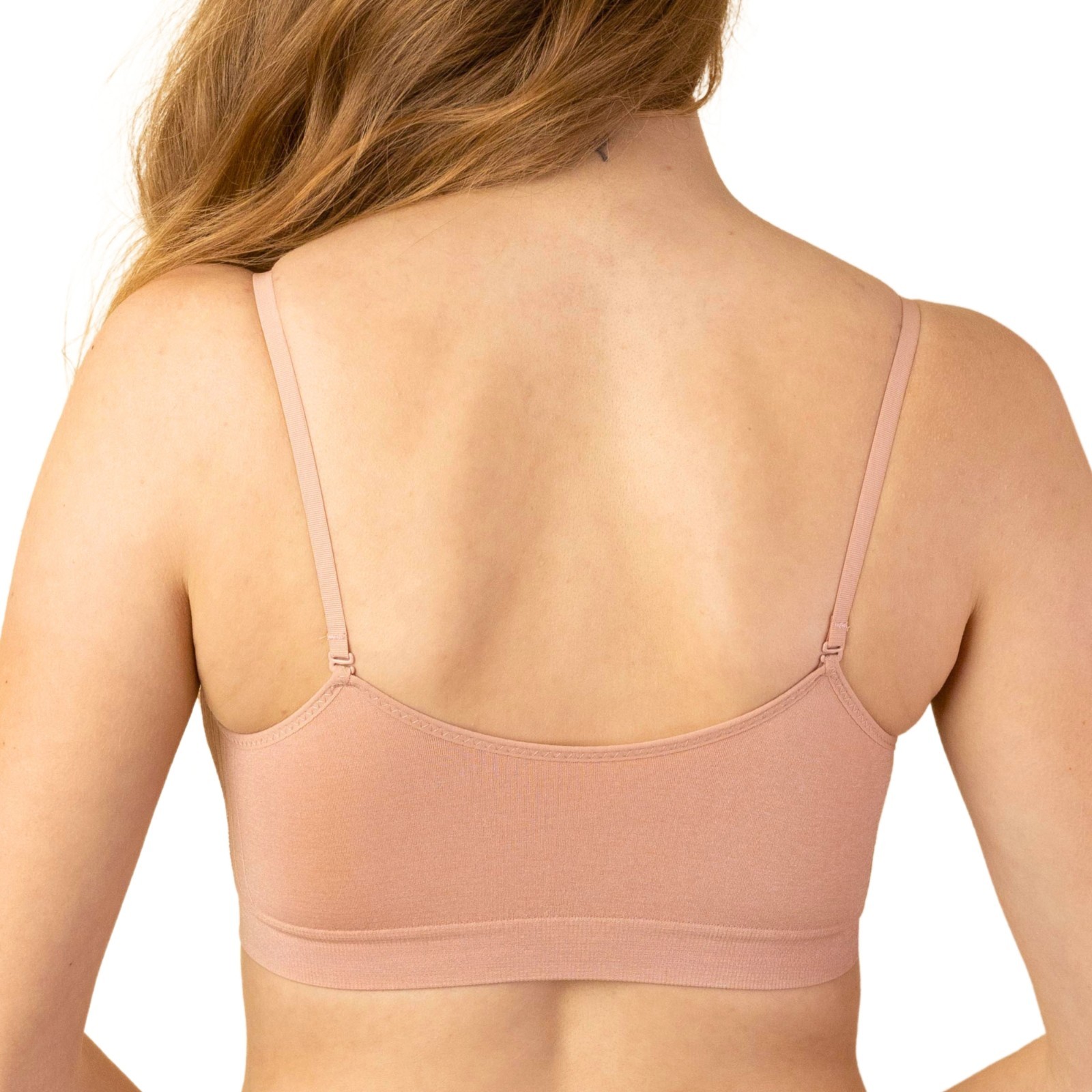 Women’s Seamless T-Shirt Bra Wireless Padded Bralette, No Underwire Everyday Bra