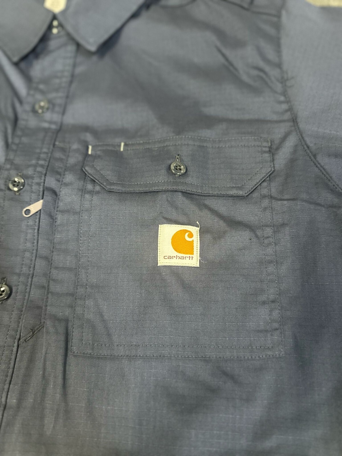 Carhartt Men’s Short Sleeve Shirt, Navy