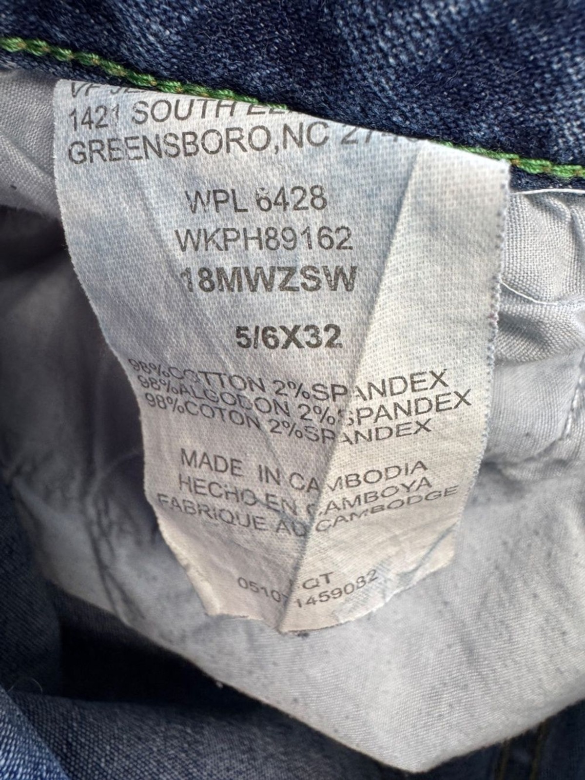Wrangler Vintage Straight Leg Jeans Size 5/6 x 32