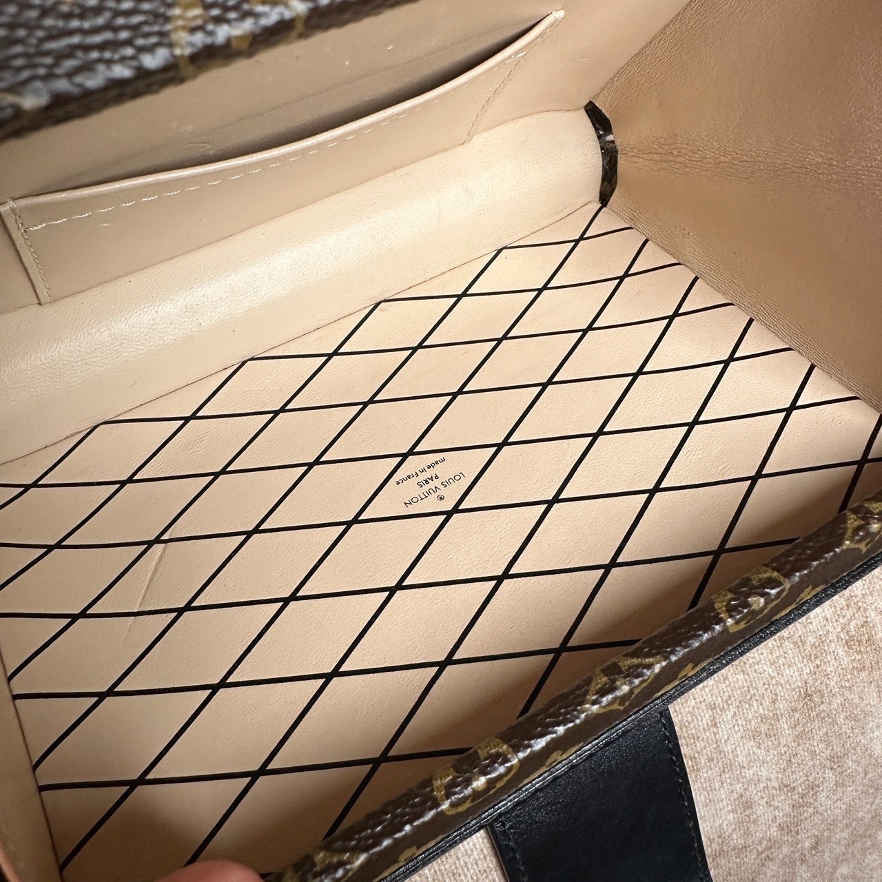 Louis Vuitton Pre-Owned Authentic Box Clutch Monogram Free Tracked Shipping