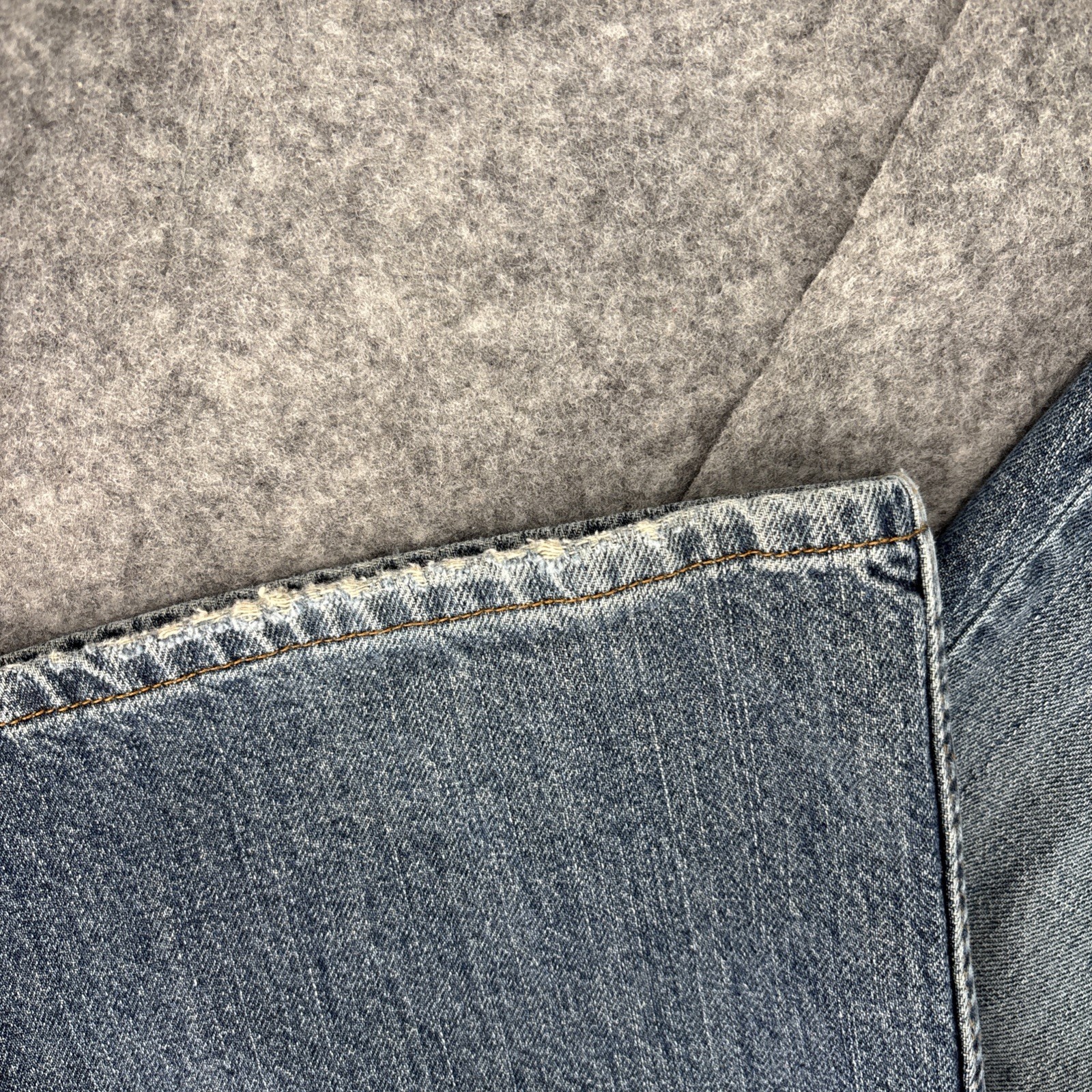 Levis’ Jeans Men’s 36 Loose Bootcut 567 Blue Vintage Button Fly 36×27