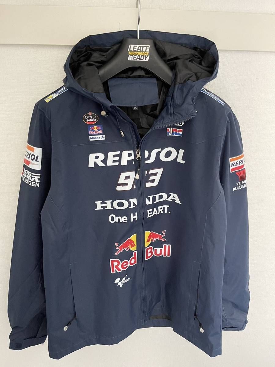 New L MotoGP RACING Red Bull Honda Marc Marquez 93 Jacket Motorcycle Racing Goo