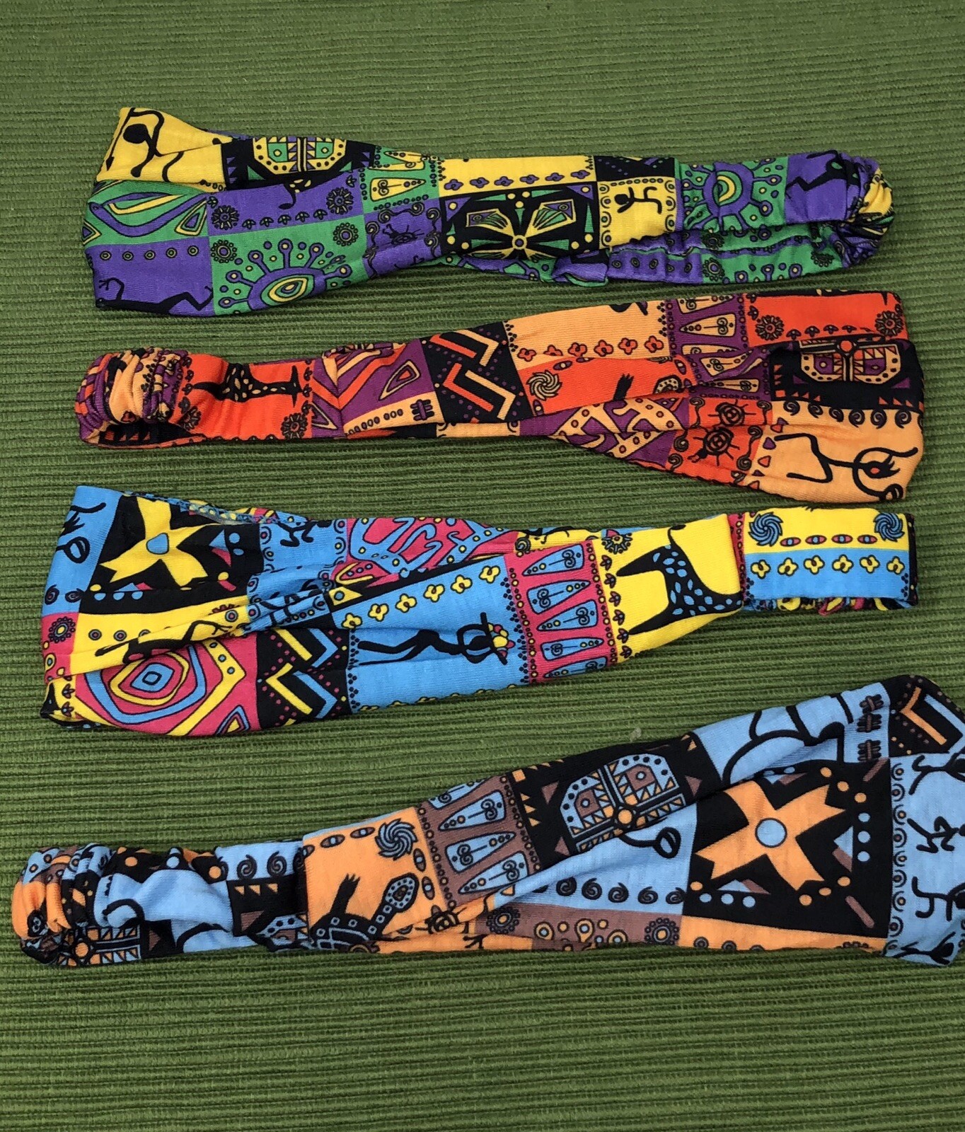 African Headband African Head Wrap for Women Elastic Headband Elastic Head Wraps