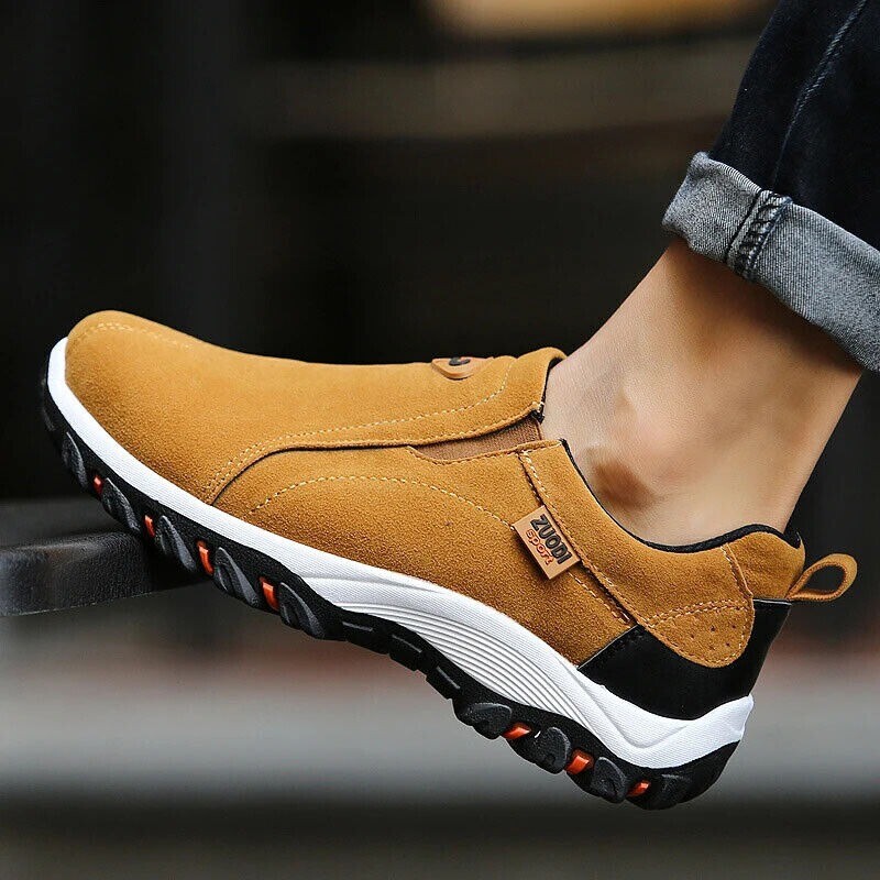 Men’s Slip on Sports Outdoor Sneakers Trainers Casual Running Hiking Shoes Size