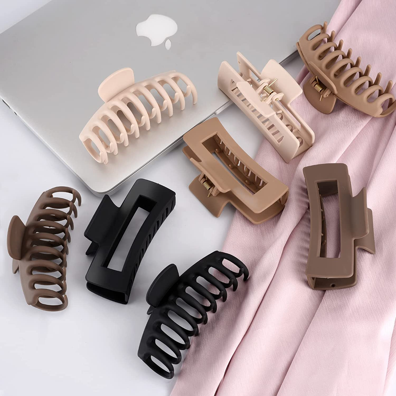 Hair Clips for Women 4.3 Inch Large Hair Claw Clips for Women Thin Thick Curly H
