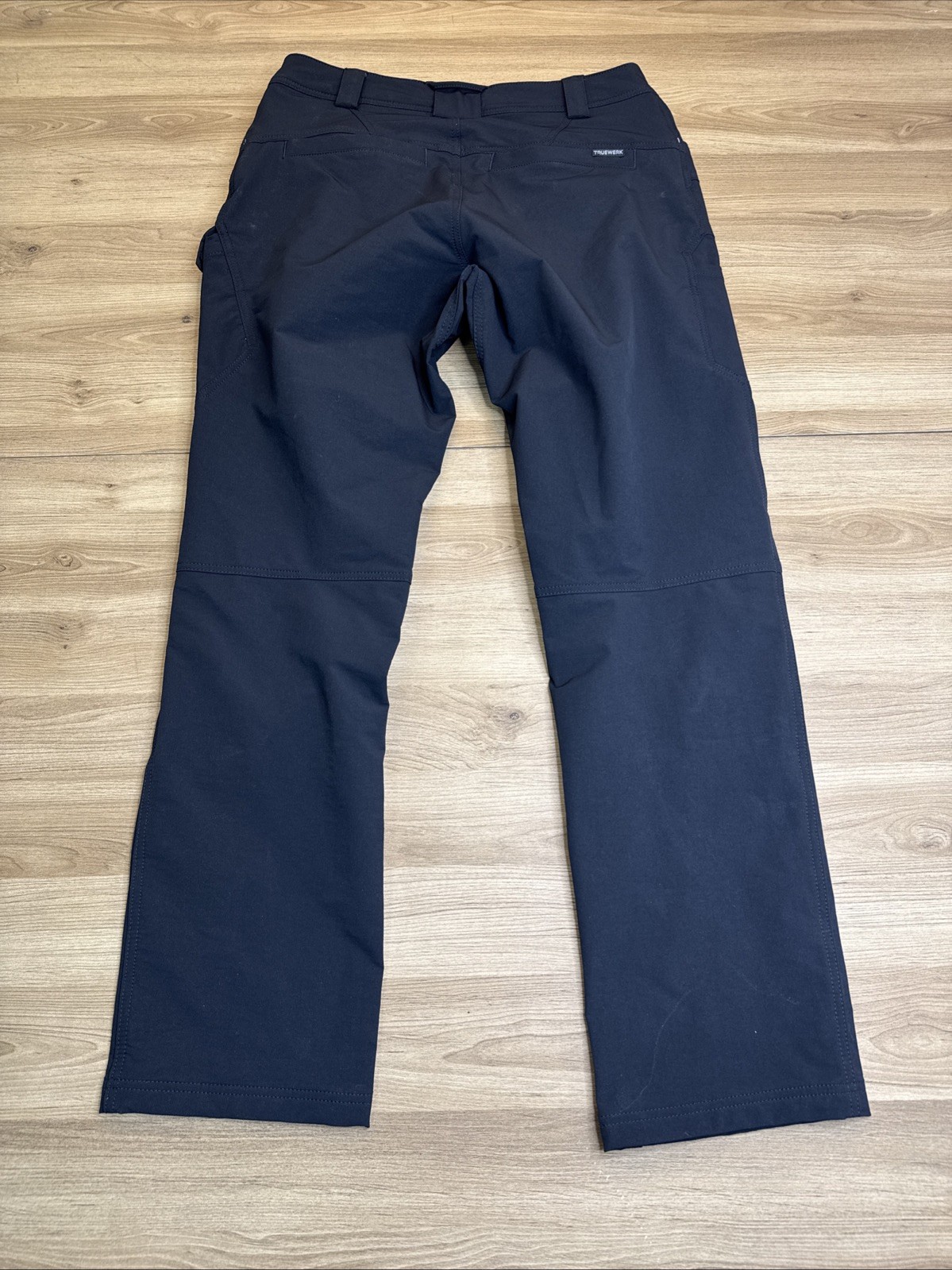 Truewerk T2 Cargo Utility Black 34×32 Tech Workwear Pants Gorpcore Mens EUC