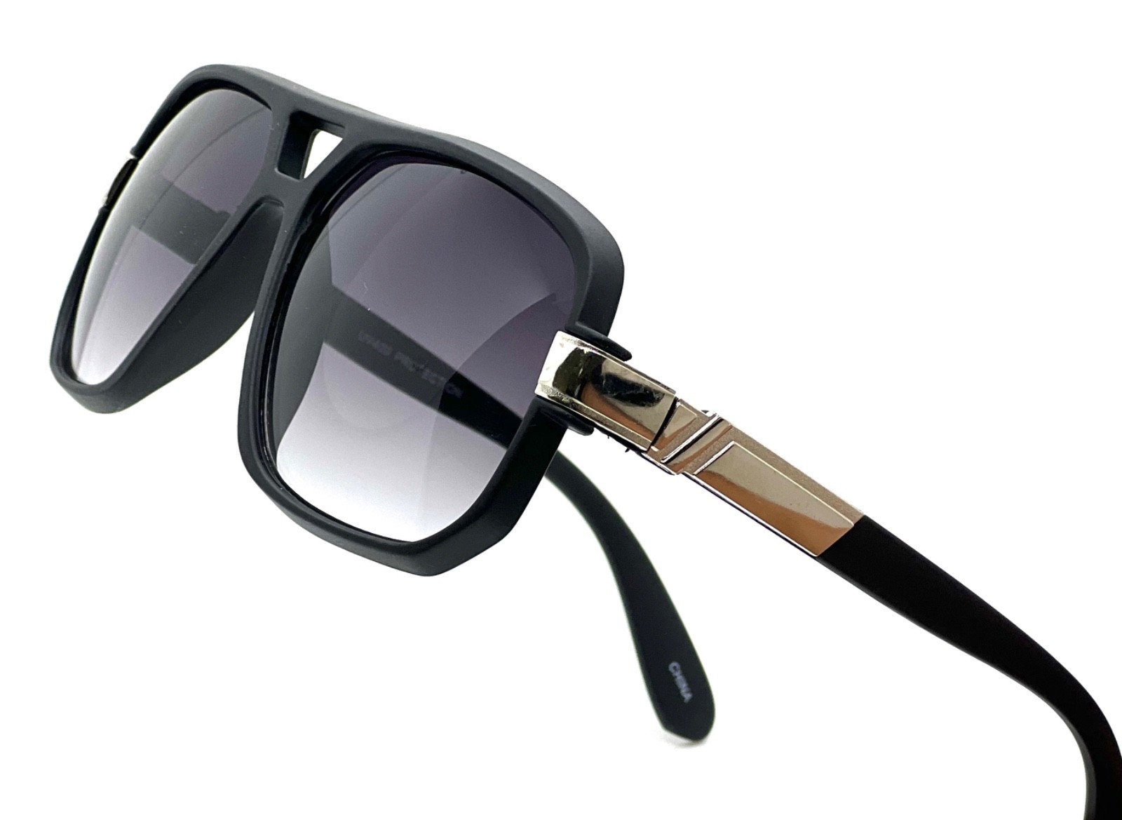 GAZELLE SWAG SQUARE HIP HOP AVIATOR SUNGLASSES OVERSIZED RETRO DESIGNER FASHION