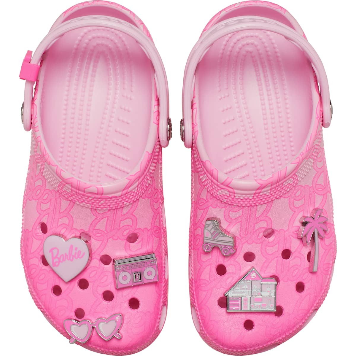 Crocs Adult Mattel Pink Barbie Classic Clogs