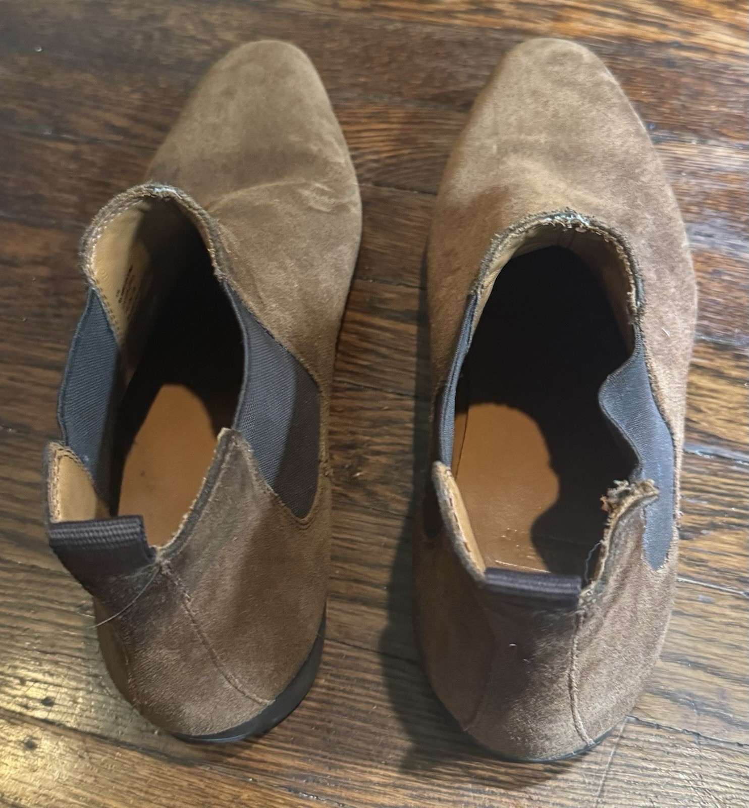 Brown Chestnut Suede Chelsea Boots | Men’s 11