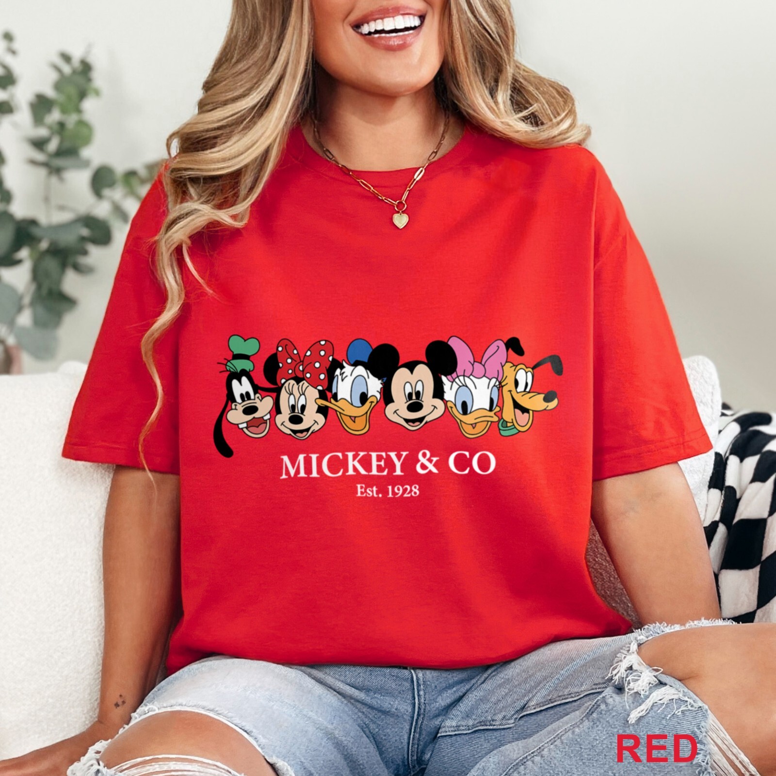 Vintage Mickey & Co 1928 Shirt, Mickey And Friends Shirt, Disneyland Tee, 202787