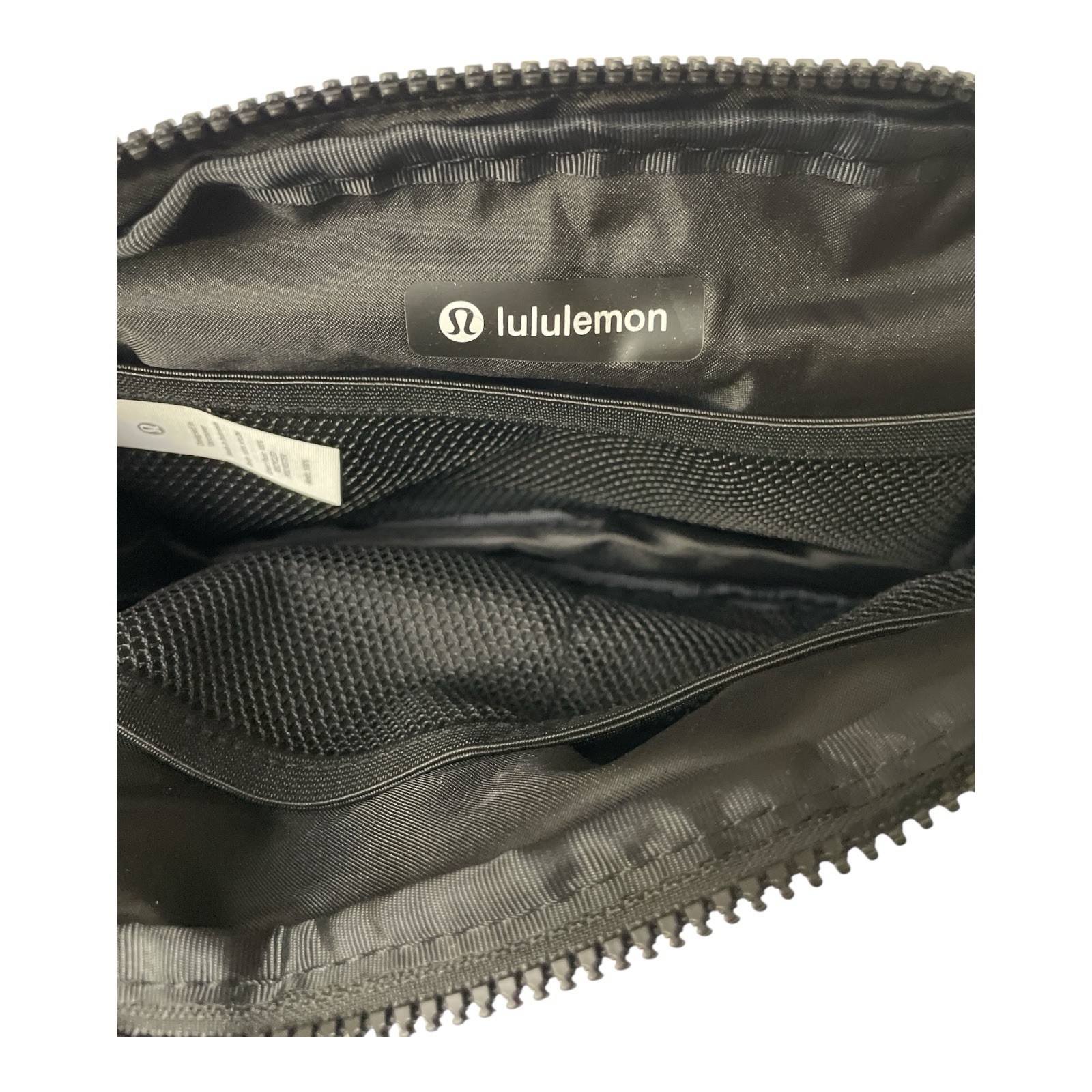 Lululemon Everywhere Belt Bag Large 2L Black with Silver Hardware, New