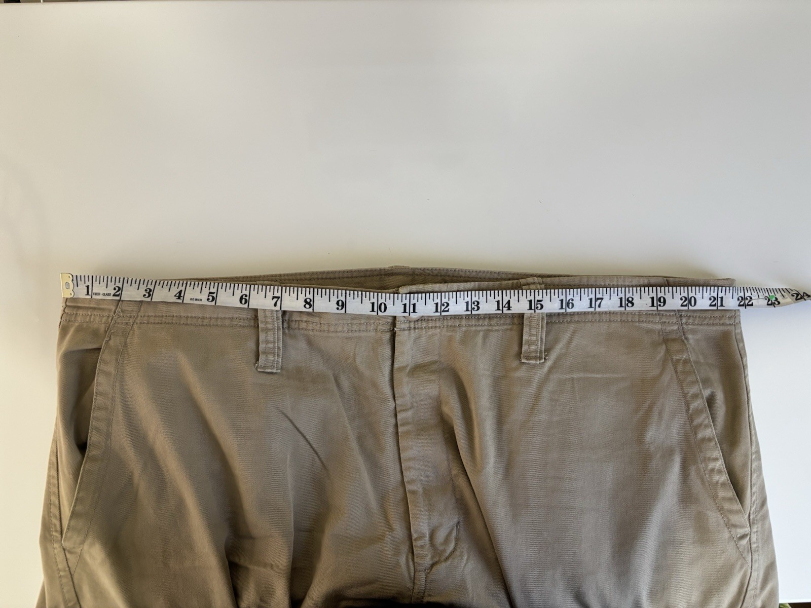 Nike Men’s Beige Cargo Pants 44W XXL Relaxed Straight Twill Pockets