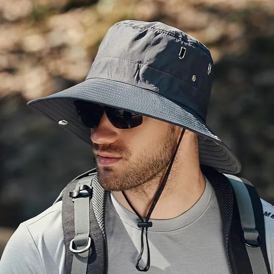 UV Protective Sun Hat- Breathable Wide Brim for Men/Women,Summer Fishing&Camping