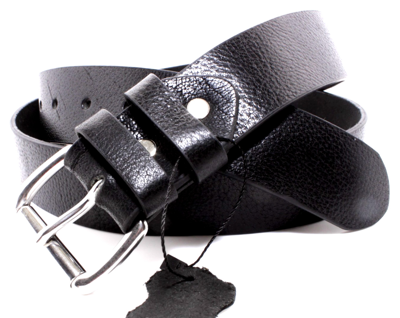 Men’s Genuine Buffalo Leather Belts Jeans Dress Work 1.5″ Made in USA By Amish