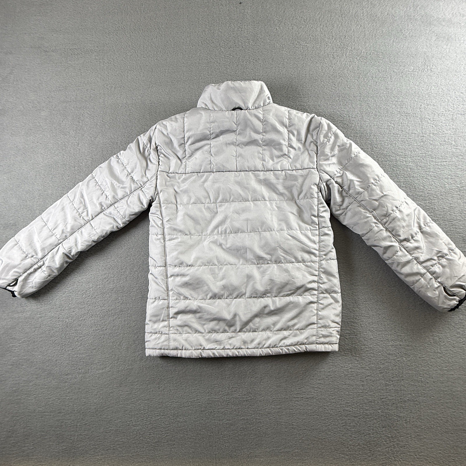 Under Armour Gray Pronto Puffer Jacket Insulated Pockets Youth Jacket 6