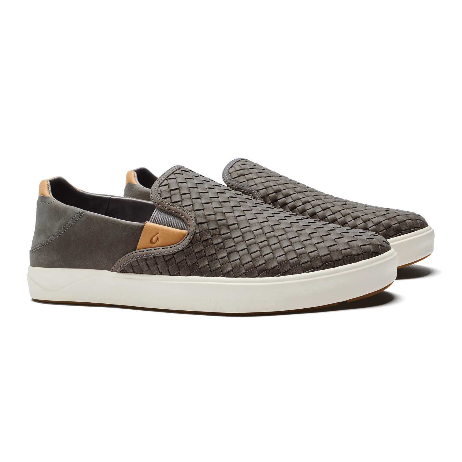 OluKai Lae‘ahi Lauhala Men’s Slip-On Shoes Brand New Authentic