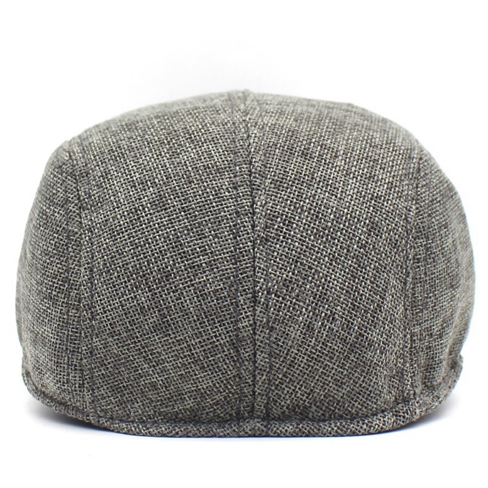 Traditional Irish Flat Cap Flax Ivy Cap for Men Classic Driving Hat Style