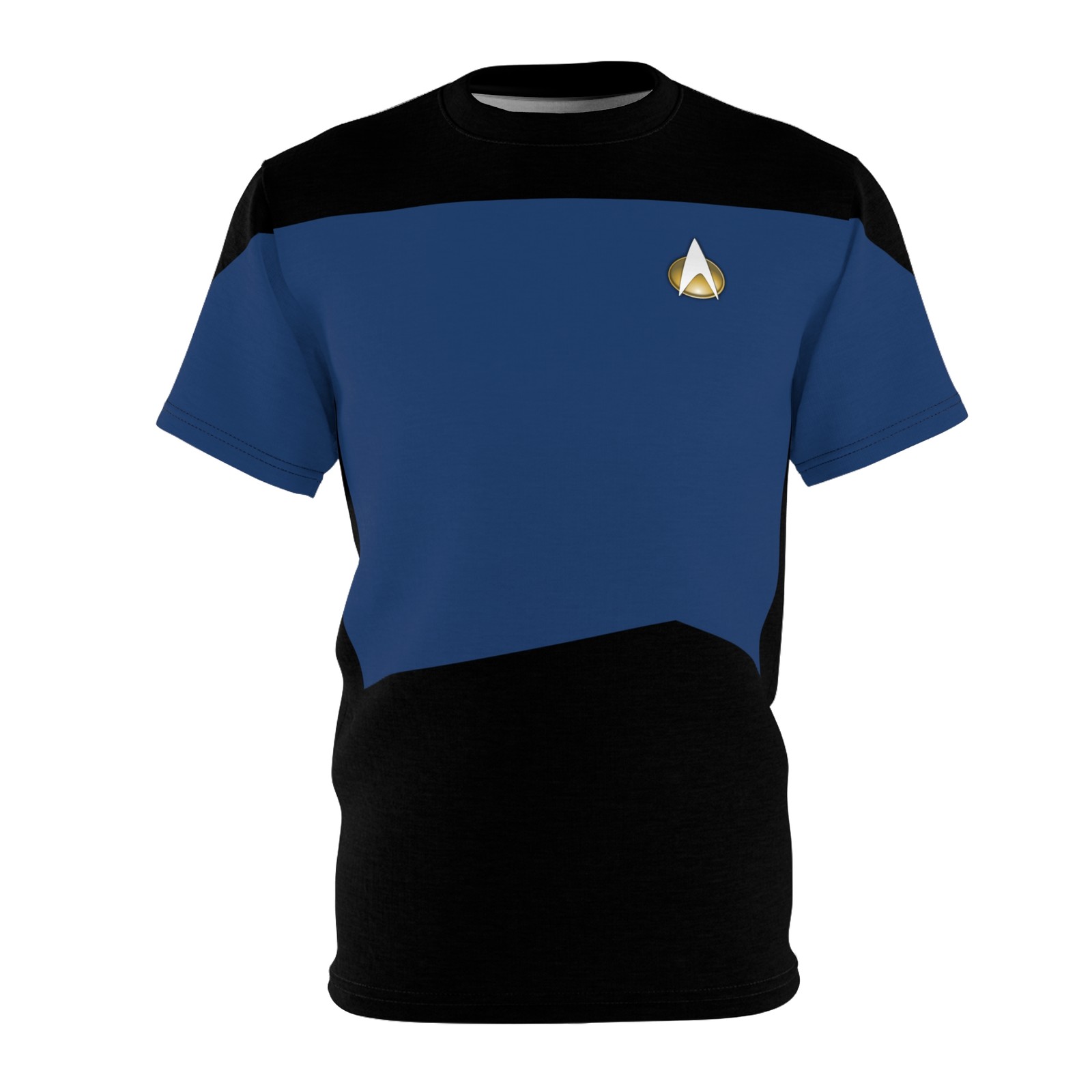 Star Trek The Next Generation Blue Uniform T-Shirt | Christmas Halloween Cosplay