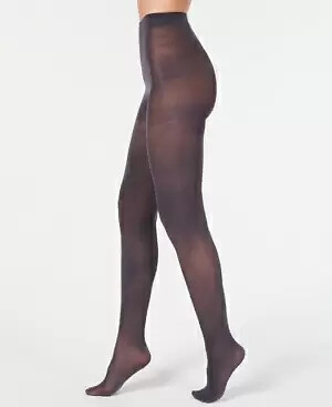 Womens Opaque Tights 70 Denier Grey Size M/L INC $14 – NWT