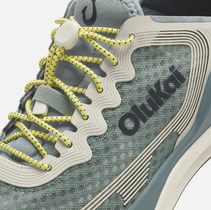 NEW OluKai Ahi Men’s Marine Shoes Seagreen White Sand Quick Dry Fishing Water