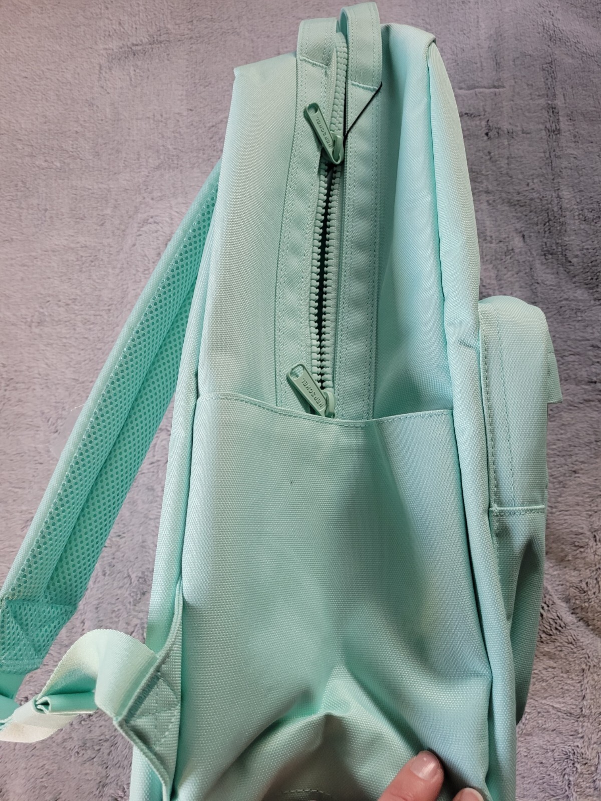 Herschel Supply Co Miller Backpack Aqua Green Padded Shoulder Straps Durable