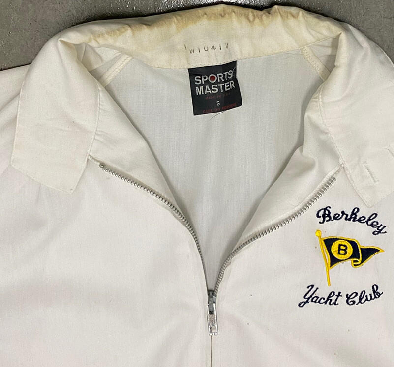 Vintage Cal Berkeley Yacht Club Womens Long Sleeve YRA Racing Shirt BYC Marina S