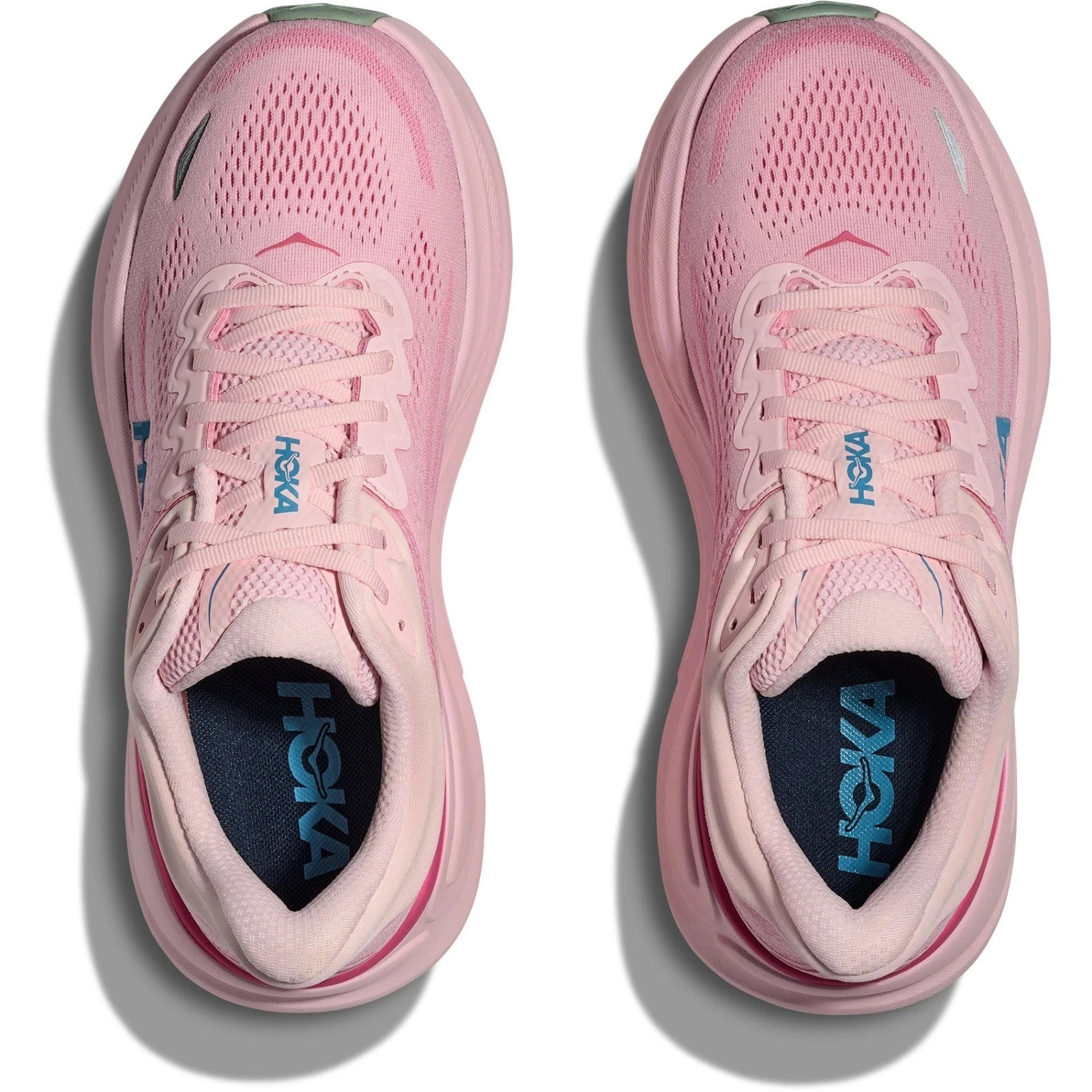 HOKA Bondi 9 Road-Running Shoes – Women’s,Color: Rose Tea-Petal, Brand New