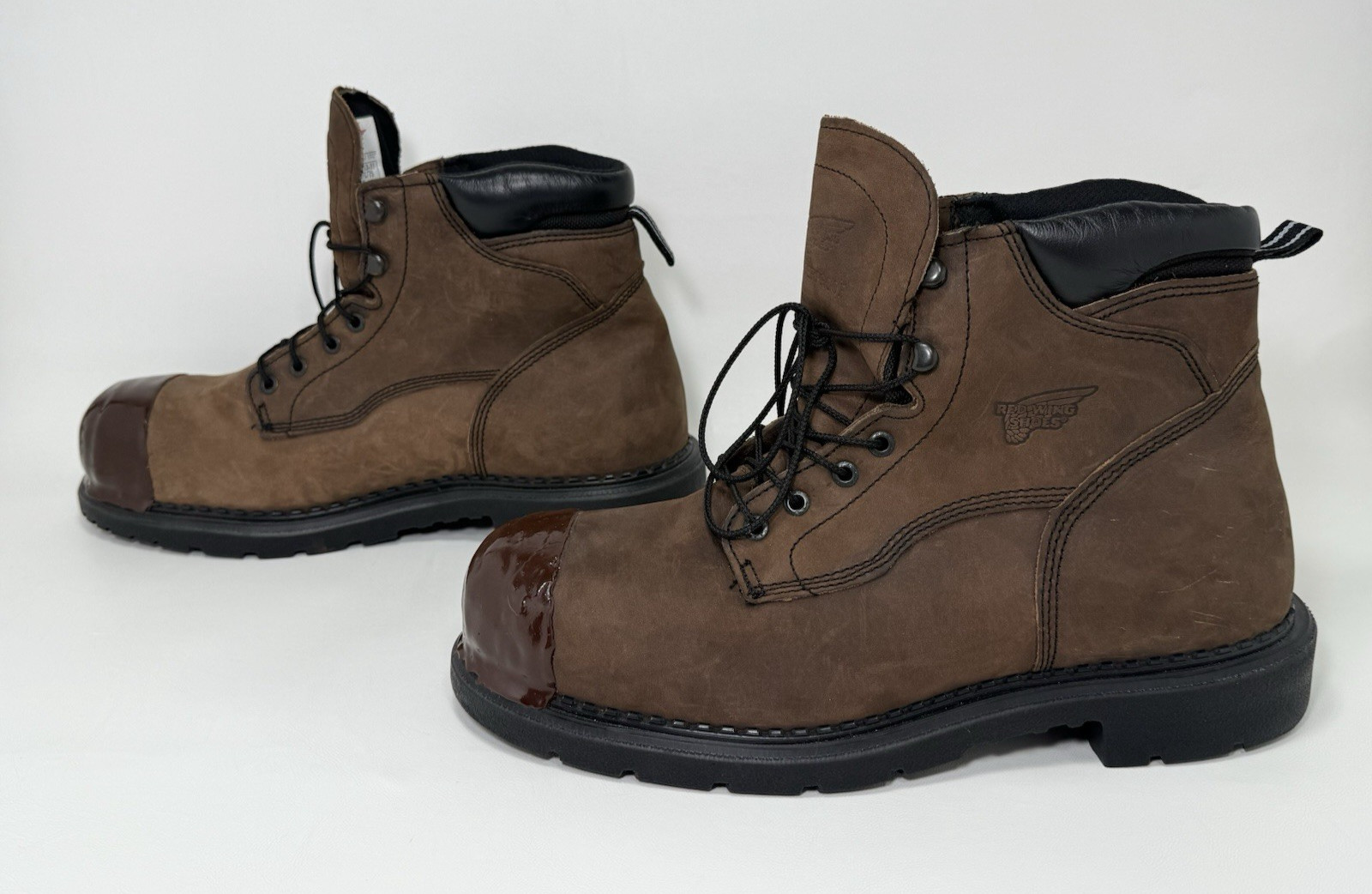 Red Wing Boots Style 2206 Size 13 E2 (EE) – 6″ Steeltoe Waterproof W/ Tuff Toe