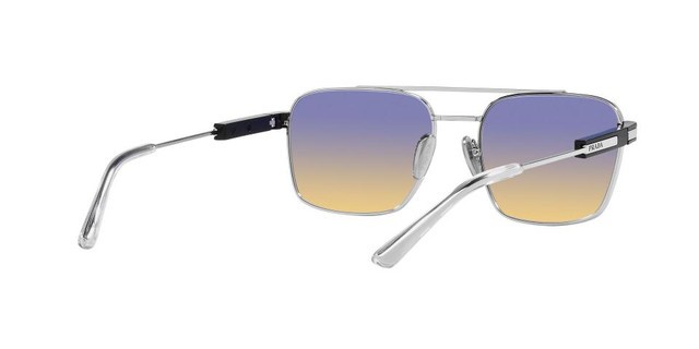 PRADA | NEW | 67ZS | 67ZS 1BC06Z | SILVER | GRADIENT BLUE | YELLOW