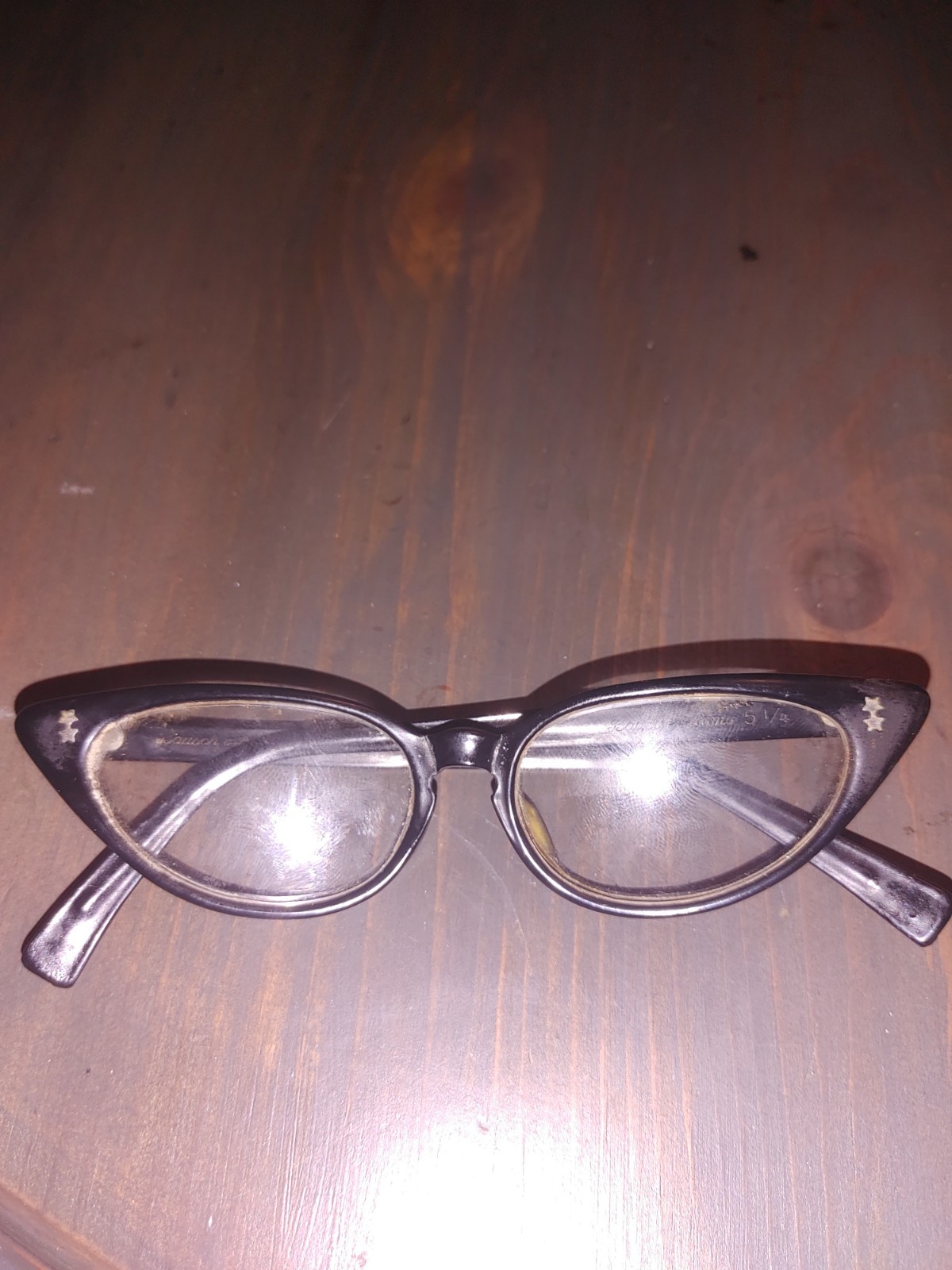 Vintage Bausch and Lomb Cateye Style Eyeglasses