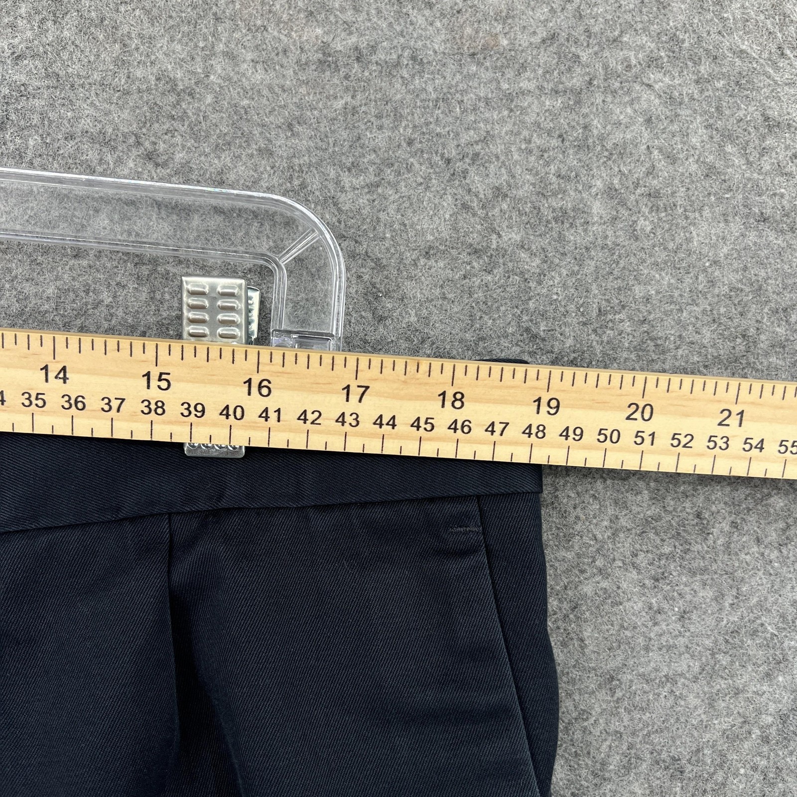 Dockers Chino Pants Mens 38×30 Blue Relaxed Fit Pleated Cotton Casual Office
